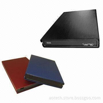 USB 3.0 SATA Hard Disk Enclosures with Aluminum Caddy and HDD Case